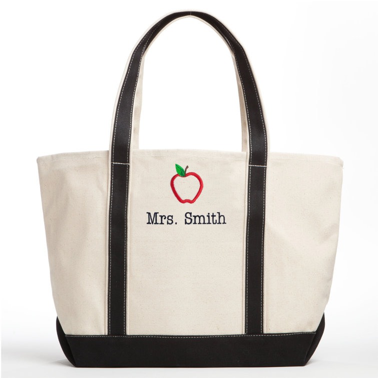 Winston Porter Canvas Picnic Tote Bag & Reviews Wayfair